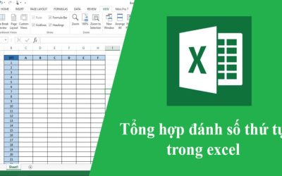 5 Cách đánh số thứ tự trong Excel nhanh chóng, cực dễ