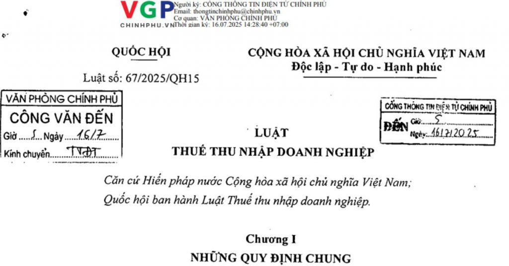 Luật 67/2025/QH15