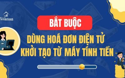 100% bắt buộc dùng hóa đơn điện tử từ máy tính tiền