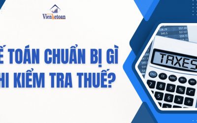 Kế toán chuẩn bị gì khi kiểm tra thuế? Checklist hồ sơ giải trình thuế